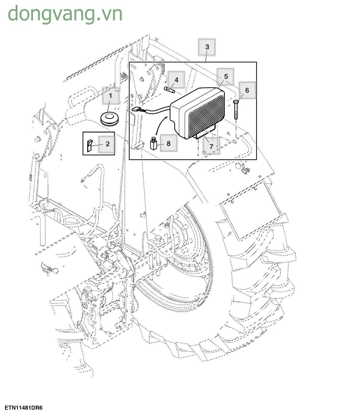 Flood Lamp, 2100 RPM - ST776672